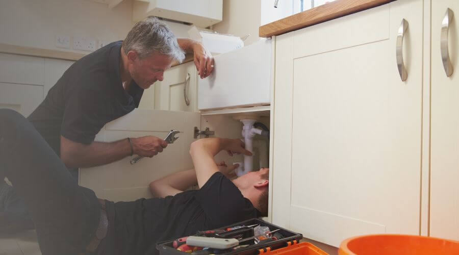 Professional burst pipe repair services in Flora, MS